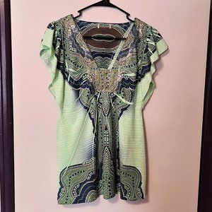 Live & Let Live Short Sleeve Tunic